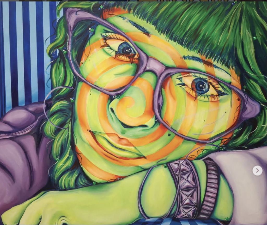 Emma Taucher, student artist scholarship winner
